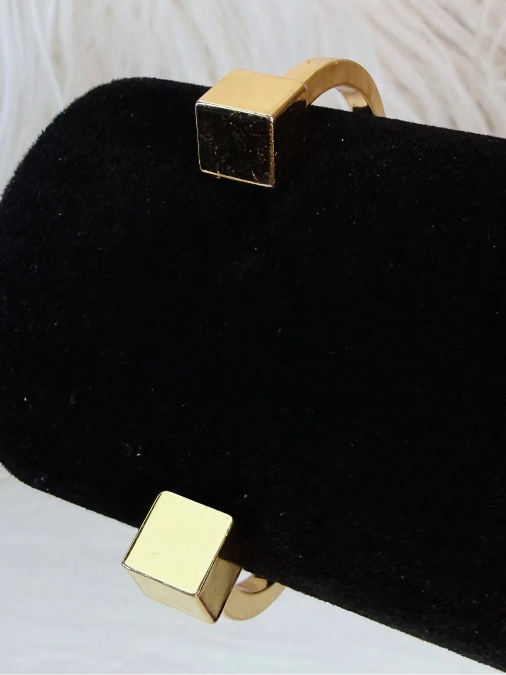J. Crew Classic Moderist Goldtone Cuff Bracelet